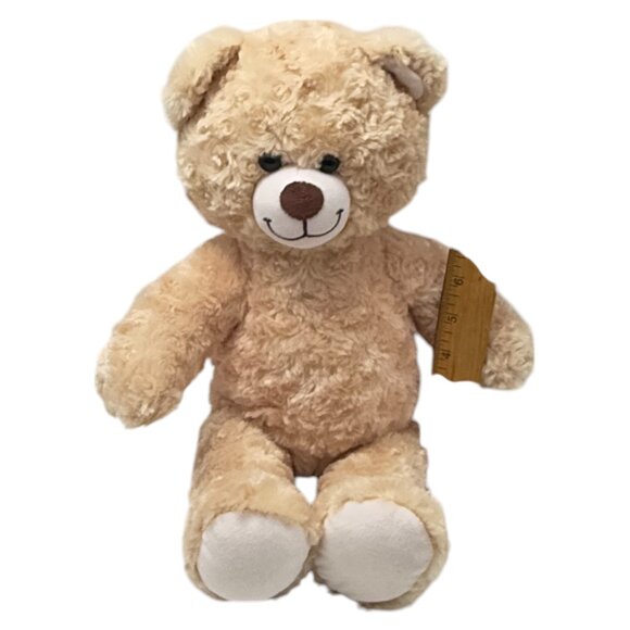 Build-a-bear BAB I Love You More Plush Bear Beige Red Shirt 15 inch Love - Picture 2 of 14